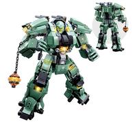 HIGH GODO Ensemble de blocs de construction de robot transformant, 542 pièces Destroy Warrior City Action Mech Model Building Kit, robots cool jouets cadeau pour enfants garçons