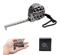 High Grade Tape Measure, Règle Métrique Rétractable Anti-Corrosion En Acier Inoxydable,Cement-Proof Tape, Conception Creuse, Étanche Et Résistant À L'Usure Pour Un Usage Quotidien(3m X 16mm)