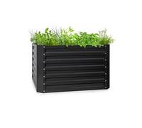 High Grow Straight - Potager surélevé 100 x 60 x 100 cm (LxHxP), 600 litres, acier galvanisé - Anthracite