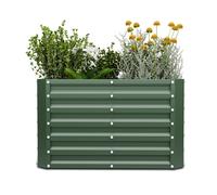 Blumfeldt Terrabox 100x100x60 cm Carré potager Vert