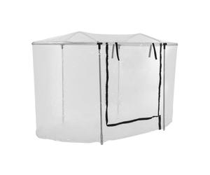 High Grow Top 200 Toit pour potager surélevé 200 x 115 x 100 Tube d'acier PVC