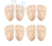 High Heel Inserts, Soft Relief Comfortable Pads for -Free Walking, 4-Pair Cushioned Shoe Inserts for High Heels, Perfect for Brides, Women, Office, Outdoor, Travel, Wedding, Dating, or Party