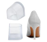 High Heel Protectors, Anti-Slip Heel Protector, 0.59x0.63 Inches 2x Small Shoe Repair Supplies, Stable Walking Grass, Portable Accessory for Parties, Gravel and
