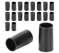 High Heel Tip Caps 10 Pairs Black | CPU Polyurethane Shoe Repair Kits | Slip - Proof Heel Protectors for Outdoor Weddings/Daily Use/Uneven Ground | Prevents Falls, Reduces (Inner diameter 9mm)