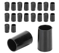 High Heel Tip Caps 10 Pairs Black | CPU Polyurethane Shoe Repair Kits | Slip - Proof Heel Protectors for Outdoor Weddings/Daily Use/Uneven Ground | Prevents Falls, Reduces (Inner diameter 10mm)