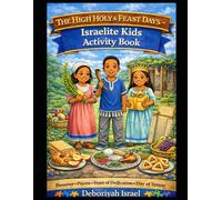 High Holy and Feast Day Israelite Kids Activity Workbook