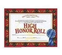 High Honor Roll Certificates (Set of 30) G