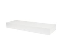 High & Mighty Étagère Flottante Moderne pouvant Supporter jusqu'à 6,8 kg, Installation Murale sèche Facile sans Outil, 45,7 cm, Blanc