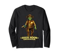 High Noon Encounter Alien Cowboy - Science-Fiction Western Manche Longue