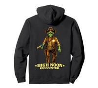 High Noon Encounter Alien Cowboy - Science-Fiction Western Sweat à Capuche
