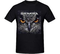 High Noon Shakra Men's T-Shirt Graphic Unisex Black Tee Manches Courtes(XX-Large)