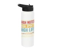 High Notes High Spirits High Life Piccolo Stainless Steel Insulated Water Bottle