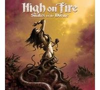 HIGH ON FIRE - SNAKES FOR THE DIVINE - TRANSLUCENT RUBY - 2 VINYL LP NEUF