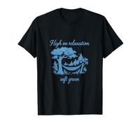High on Relaxation Cottagecore Nature Forest Hamac T-Shirt