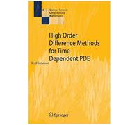 High Order Difference Methods For Time Dependent Pde