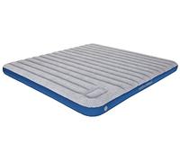 High Peak Cross Beam King Extra Long, Mixte Adulte, Gris/Bleu, 210x185x20 cm