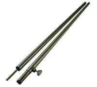 High Peak Poteau télescopique pour mât de tente, 42285, métallique (acier allié)