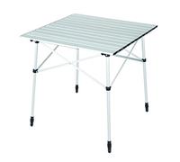 High Peak Sevilla Table de Camping alu Pliable Argent
