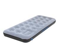High Peak Single Comfort Plus Matelas Gonflable Mixte Adulte, Gris/Bleu, L
