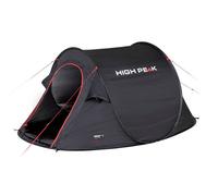 High Peak Vision 2.0 Tente pop-up 2 personnes 235 x 140 cm Noir