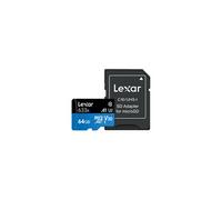 High Performance - Carte mémoire flash - 64 Go - A1 / Video Class V30 / UHS-I U3 / Class10 - SDXC UHS-I