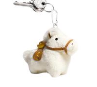 High Plush Stuffed Animal Bag Charm - Horse Plush Toy, Stuffed Horse Keychain Ornament For Teens Adults Fashion Enthusiasts Students Collectors Animal Lovers, Cute Accessory For Birthday Party School