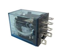 High Power Relay for LY2N-J 24VDC, 12VDC, 220VAC Coil 8-Pin 10A Industrial and Automotive Control Relay(Ly2n-jac24vacvoltage)