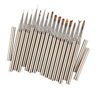 High Precision Brushes for Nail Arts, Nail Arts Brushes for Acrylic and Gel Nail, Best Nail Design Brushes for Artists, Detailed Nail Brushes for Intricate Art, Premium Nail Design Brushes for Detail
