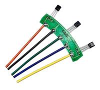 High Precision Circuit Board - PCB Hall Sensor for Electric Vehicles | Integrated Hall Plate Component with Cable, Durable Electronic Accessory for E-Bikes Scooters Motorbikes