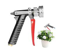 High Pressure Hose Nozzle, Garden Nozzles, Washer Connector, Adjustable Spray Handle, Grip with Mode Stream, Shower Flow for Home, Outdoor, Patio, Lawn, Vehicle, Window, 5.12x5.31x1.18 Inches