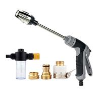 High Pressure Power Washer, 15X More Powerful, 360° Rotation with 3 Spray Modes, Includes Foam Reservoir & Fittings, Easy to Install for Car, Patio, Garden