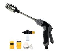 High Pressure Power Washer, 15X More Powerful, 360° Rotation with 3 Spray Modes, Includes Foam Reservoir & Fittings, Easy to Install for Car, Patio, Garden
