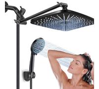 High Pressure Rain Shower Head, 5-Mode Bathroom Spray Showerhead with Filter System, Universals Fit, Easy Installation, Adults Children Elderly, Powerful Water Flow for Relaxing Bath Experience