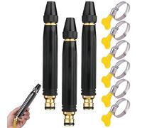 High Pressure Water Cannon, High Pressure Water Gun with Booster Nozzle, Powerful High Pressure Washer Gun for Car Wash & Garden (3Pcs)