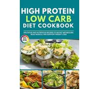 High Protein Low Carb Diet Cookbook with Pictures: Delicious and Nutritious Recipes to Boost Metabolism, Build Muscle, and Support Weight Loss