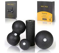 High Pulse Kit de rouleau massage fascia - 2 rouleaux de massage, 1 balle de massage, 1 Twinball et 1 poster d'exercices