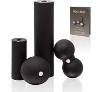 High Pulse Kit de rouleau massage fascia - 2 rouleaux de massage, 1 balle de massage, 1 Twinball et 1 poster d'exercices