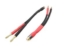 High Quality 15cm HiFi Audio Cable compatible RCA Female to 2 Banana Plug Cable Amplifier Speaker Adapter Cable Banana Speaker