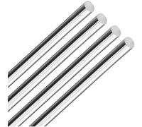 High-Quality 304 Stainless Steel Round Rod - Durable Metal Solid Shaft for DIY Crafts and Model Cars(4Pcsx12x500mm)