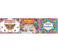 High Quality Premium Paper Mandala Beautiful Butterfly + Unique Floral + Magic Art Designs Pattern Colouring Books For Kids | Kids Drawing & Coloring | Mandala Butterfly Art for Kids | Beautiful Manda