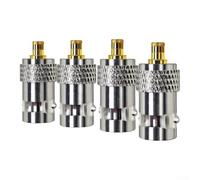High Reliability Probe Adapter for Digital Oscilloscopes(4pcs) | pour durable metal construction, precise fit, ensures stable connection, reduces measurement errors, professional grade