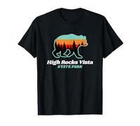 High Rocks Vista Pennsylvania Ours de randonnée en famille T-Shirt