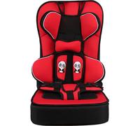 High Rücken Booster Siège auto portable en polyéthylène -Cabrio -Petit enfant pour bébé rouge