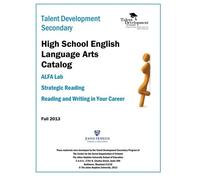 High School English Language Arts Catalog: Fall 2013