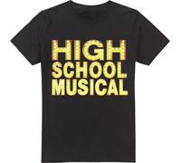 High School Musical - T-shirt pour homme TV5267 (3XL) (Noir)