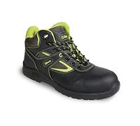 High Shoes in Water-Repellent Leather with Nylon Inserts. Anti-Abrasion Reinforcement in The Toe Area and Quick