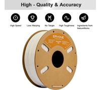 High Speed Abs Filament 1.75Mm +/- 0.03Mm, 3D Printing Filament Abs Fit Most Fdm Printer, 1Kg (2.2Lbs) / Spool, White[PLA9183197]