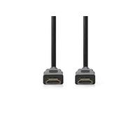 High Speed - Câble HDMI avec Ethernet - HDMI mâle droit pour HDMI mâle droit - 2 m - noir - support 1080p