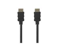 - High speed - câble HDMI avec Ethernet - HDMI mâle pour HDMI mâle - 2 m - noir - rond, support 4K