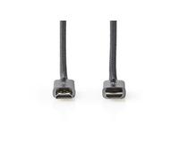N CVTB34000GY30 - Connecteur HDMI A, 4K à 30 Hz, gris, textile, 3 000 m